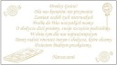 VLOŽKY s básňou na svadobné oznámenia 25 ks.