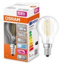 Osram LED guľová žiarovka 4,8W = 40W E14 4000K DIM