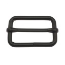 KOVOVÝ REGULÁTOR 32x19 mm - MATNÁ ČIERNA