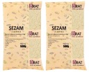 LÚPANÉ SEZAMOVÉ SEMIENKA Biele sezamové semienka 1kg PRÍRODNÉ