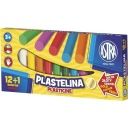 Plastelína, 13 farieb - 12+1 zadarmo (305354)