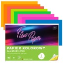 FAREBNÝ SAMOLEPIACI PAPIER B5, 8 NEÓNOVÝCH FARIEB, 170G