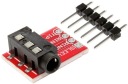 3,5 mm jack zásuvka s konektorom pre slúchadlá PCB