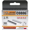 ZOŠÍVAČKY TYP 53 (530/A) 6mm 1000 ks RICHMANN