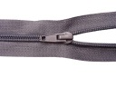 Sekcia zipsu 5, špirála, 60 cm, sivá