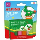 PLASTICINE Alpino kreatívna sada CACTUS 25g x 4 farby