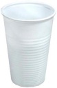 HRNČEK PLASTOVÉ HRNČEKY 200ml 100ks BIELY PRE STUDENÉ opakovane