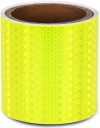 REFLEXNÁ PÁSKA SAMOLEPIACA NÁLEPKA ŽLTÁ FLUO VOŠTINA 10CM