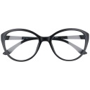 DÁMSKE okuliare CAT EYE, čierne CAT eye