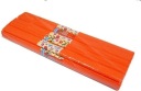 CRIPPED hodvábny papier 06 TMAVÝ ORANŽOVÝ (10 KS)