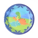 Dinosaury papierové taniere 18 cm 6 ks