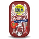 Pikantné sardinky v paradajkách 120g Bom Petisco