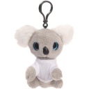 PLYŠOVÁ KĽÚČENKA, prívesok maskota MEDVEĎ KOALA