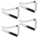 4x STEEL Clips kovová držiaková pracka na obrus obrusovú dosku (