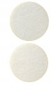 Plstené podložky NA NÁBYTOK, biely kruh x 2, 50mm