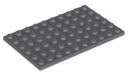 LEGO 3033 TANIER 6x10 tmavosivá NOVINKA (8g)