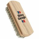 SHINY GARAGE Leather Brush - kožená kefa