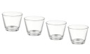 Sklenená nádoba s kužeľom na nalievanie sviečok, 100 ml, 4 ks
