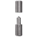 Točený pánt pre bránu D40 x H120 mm s guľou