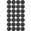 PLSTENÉ PODLOŽKY PRE NÁBYTkové STOLIČKY 20mm 28 ks