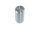 HLINÍKOVÝ GOMBÍK 6,7 MM X 12,5 MM STRIEBORNÝ