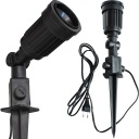 Nárazová záhradná lampa Jumi čierna