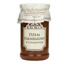 Rebarborový džem so škoricou, so zníženým cukrom, bez lepku, 235g