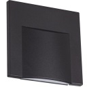 LED svietidlo na schodisko 3000K 15lm SQUARE BLACK KANLUX