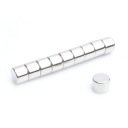 Neodymový valcový magnet MW 8x6 mm N38 10 ks.