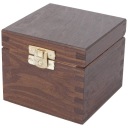 BOX drevený kontajnerový box 10x10 HNEDÁ