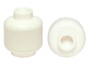 Lego New Head White White (Plain) bez potlače 3626c