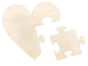 DREVENÝ KRÚŠOK NA KĽÚČENSTVO PRE PÁRY SRDCE KĽÚČENSTVO PUZZLE PREHLIADKA KĽÚČ.