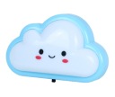 CLOUD LED nočná lampa pre zásuvkový kontakt