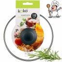 TEPLOTOLNÁ SKLENENÁ POKROK 18 cm POKROK s gombíkom na KOKO HRNEC