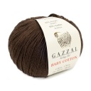 50g Gazzal Baby Cotton 3436 tmavo hnedá