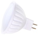 JAK 35W LED ŽIAROVKA 12 SMD MR16 12V AC/DC LED GU5.3 teplá biela