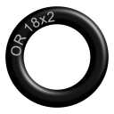 Oring 18x2 NBR70 guma odolná voči oleju (10 ks)