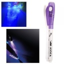 Špionážne pero s UV LED baterkou Kidea Purple [SDKAD]
