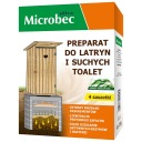 Microbec ultra na latríny a suché WC 4x30g eliminuje zápach
