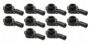 LEGO Round Plate Rod Black Black 10 dielikov 6196548 32828