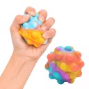ANTISTRESOVÁ HRAČKA GNIOTEK POP IT GUĽA PUSH BUBBLE SENSORY COLOR