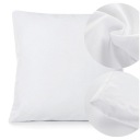 Obliečka na vankúš 40x40 Bavlna Hotel Plain White Axel Pleat