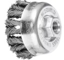 PFERD 65mm pletená hrnčeková kefa M14, oceľ