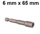 Zásuvka na skrutkovač 1/4'' 6mm L=65mm Jonnesway