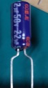 Elektrolytický kondenzátor 22uF 50v