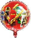 NINJAGO FÓLIOVÝ BALÓN NINJA GO NARODENINY 45 cm N1