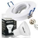 Pohyblivé halogénové svietidlo SPOT OCZKO + GU10 LED 10W Set