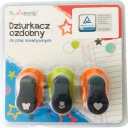 DEKORATÍVNY PUNČOVÝ MIX 3 KUSY MOTÝĽ