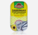 PORTUGALSKÉ SARDINKY V slnečnicovom OLEJI 125g