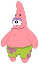 NÁLEPKA NA OKNO NÁBYTOK ZRKADLO SPONGEBOB PATRICK